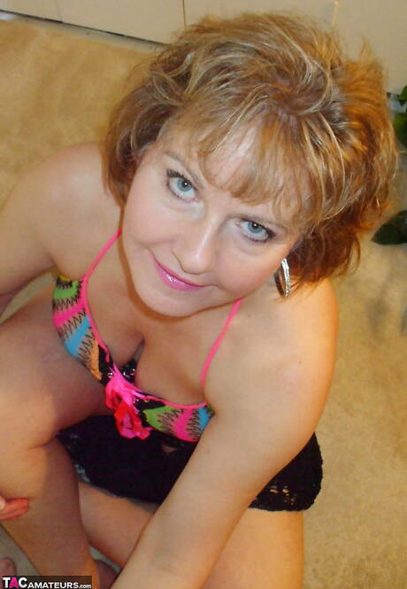 TAC Amateurs invite you to explore xxx pics with Busty Bliss in blowing dick scene