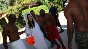 Interracial Blowbang are excited to present you with a photo gallery showcasing Melissa Moore in interracial fuck like a whore